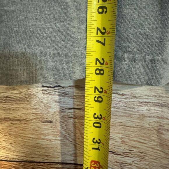 Texas Rangers Mitchell & Ness MLB Men's Gray Retro Logo Short Sleeve XL T-Shirt - Picture 6 of 7